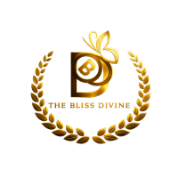 golden elegance in the bliss divine logo